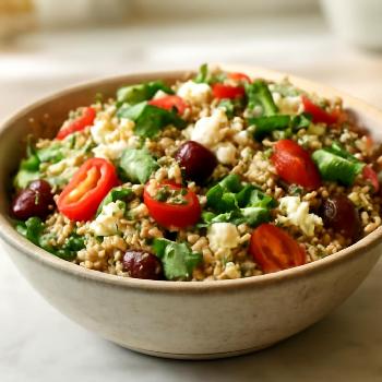 Low-Sodium Mediterranean Quinoa Salad
