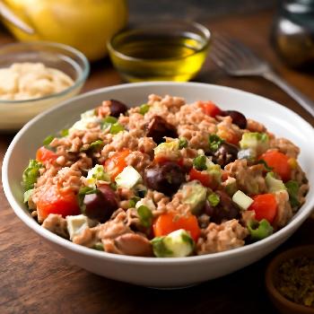 Mediterranean Keto Tuna Salad