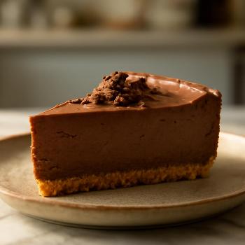 No-Bake Sugar-Free Chocolate Cheesecake