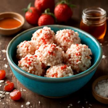 Paleo Strawberry Coconut Bites