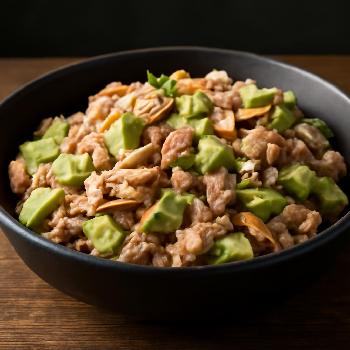 Paleo Tuna Salad with Celery and Almonds