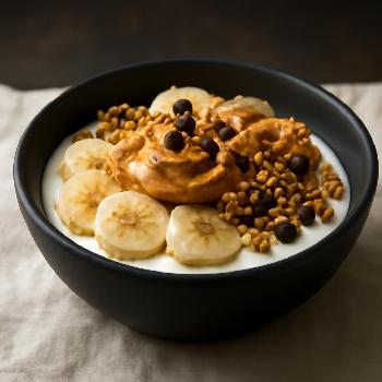 Peanut Butter Banana Power Parfait