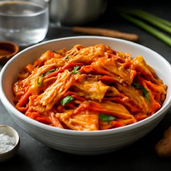 Quick Napa Cabbage Kimchi