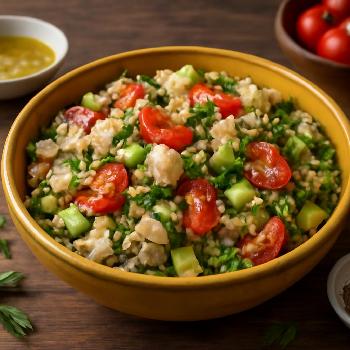 Quinoa Salad with Lemon-Herb Dressing