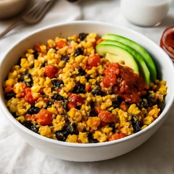 Southwest Tofu Scramble (Dairy-Free)
