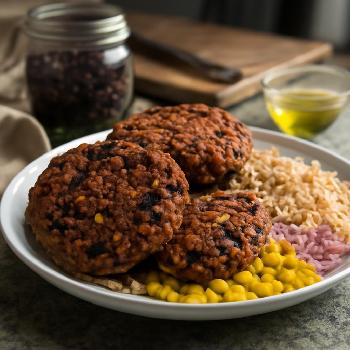 Spelt and Black Bean Burgers