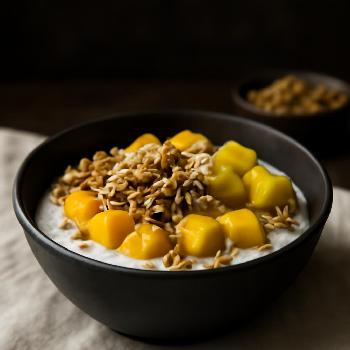 Tropical Coconut Yogurt Parfait