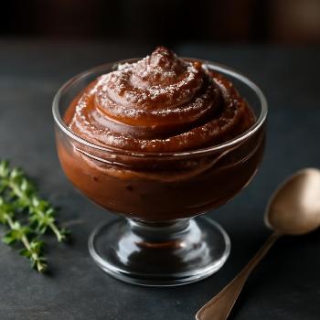 Vegan Aquafaba Chocolate Mousse