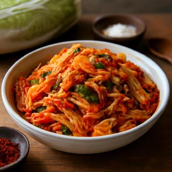 Vegan Napa Cabbage Kimchi