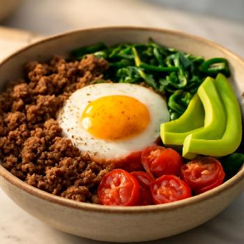 Whole30 Sausage & Egg Breakfast Bowl