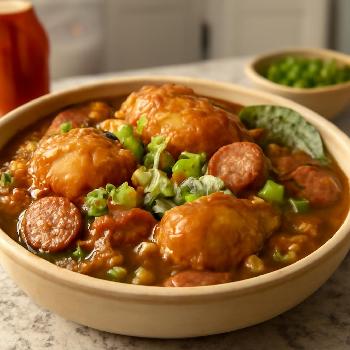 Authentic Chicken and Andouille Gumbo
