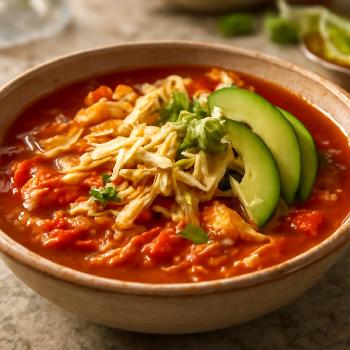 Authentic Mexican Tortilla Soup