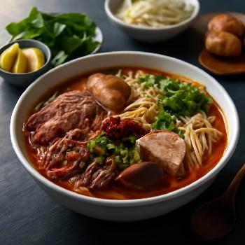 Bun Bo Hue: Spicy Vietnamese Noodle Soup