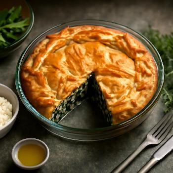 Classic Spanakopita: A Savory Greek Spinach Pie