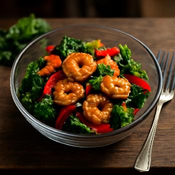 Garlic Ginger Shrimp Stir-Fry