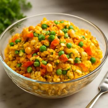 Golden Vegetable Fried Rice