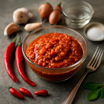 Homemade Indonesian Sambal Oelek