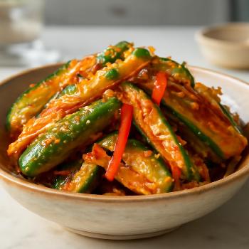 Oi Kimchi: Refreshing Korean Cucumber Kimchi