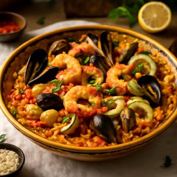 Seafood Paella