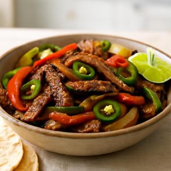 Spicy Steak Fajitas