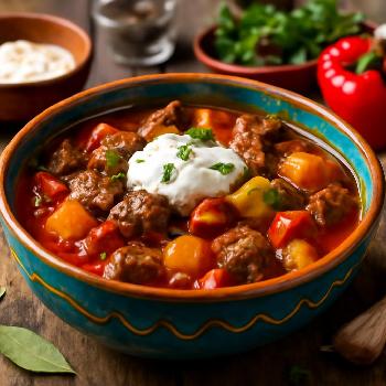 Traditional Hungarian Goulash