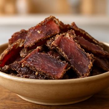 Traditional South African Biltong