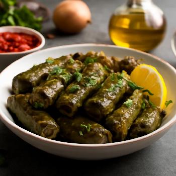 Armenian Dolma (Stuffed Grape Leaves)