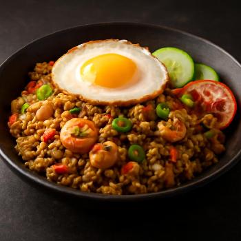 Authentic Indonesian Nasi Goreng