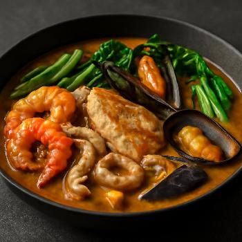 Seafood Kare-Kare