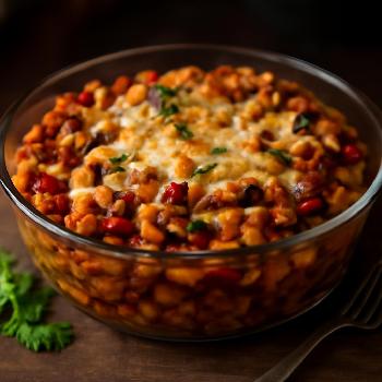 Spicy Chorizo Chili Mac Casserole