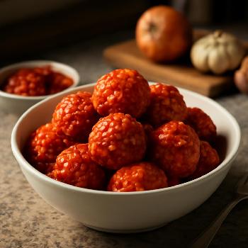 Spicy Turkey Meatballs with Chipotle Peppers