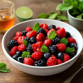 Berry Salad with Mint: A Refreshing Summer Recipe