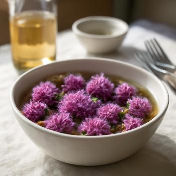Chive Blossom Vinegar