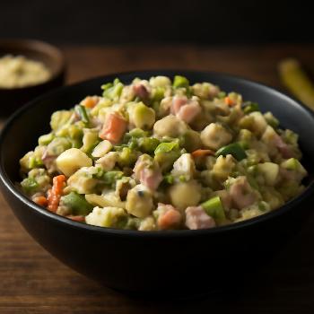Classic Olivier Salad (Russian Salad)