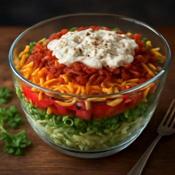 Classic Seven Layer Salad