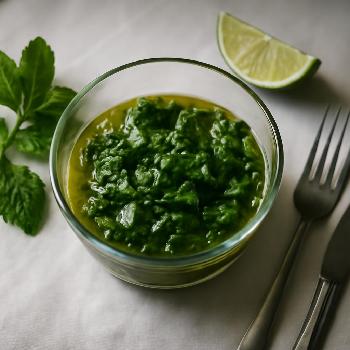 Fresh Mint and Lime Salad Topping