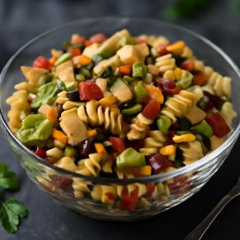 Gluten-Free Chicken and Avocado Pasta Salad