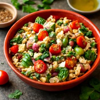 Gluten-Free Mediterranean Quinoa Pasta Salad