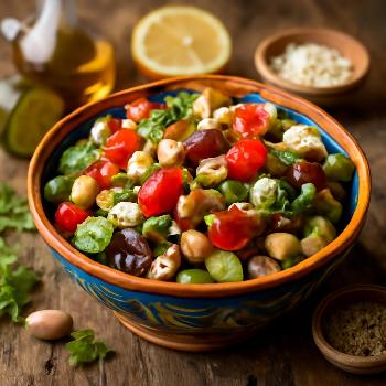 Mediterranean Chickpea Salad
