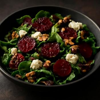 Roasted Beet and Goat Cheese Salad