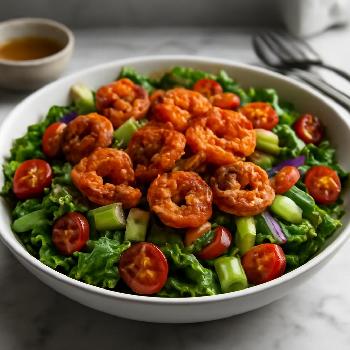 Spicy Cajun Shrimp Salad: A Protein-Packed Delight