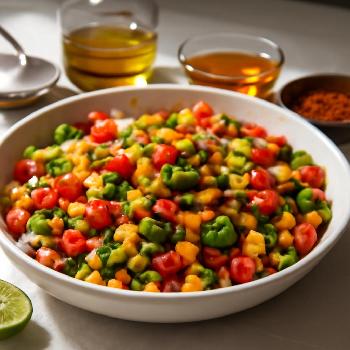 Spicy Grilled Corn Salad