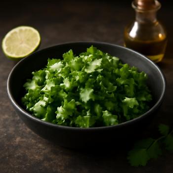 Vibrant Cilantro Lime Salad Garnish