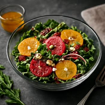 Winter Citrus Salad with Honey-Dijon Vinaigrette