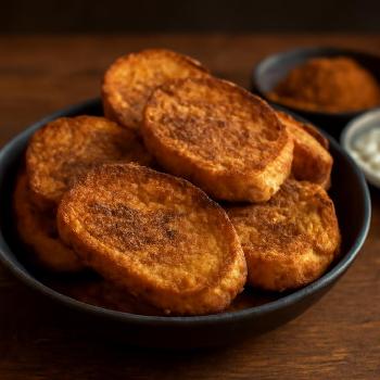 Cinnamon Sugar Toasted Baguette Slices