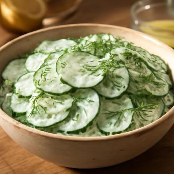 Cool Cucumber and Dill Salad