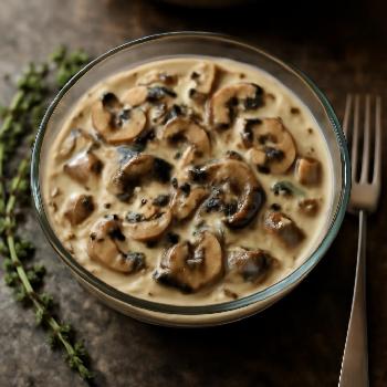 Creamy Gluten-Free Mushroom Gravy