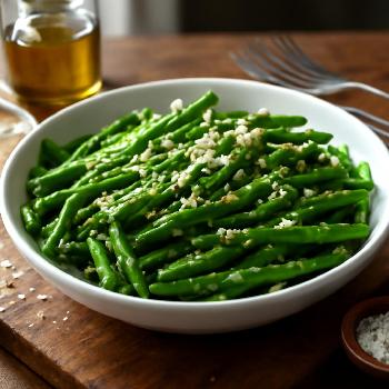 Garlic Parmesan Green Beans