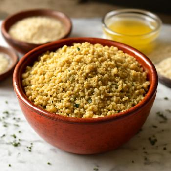 Gluten-Free Parmesan Breadcrumb Topping