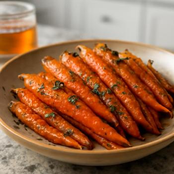 Honey Glazed Roasted Carrots